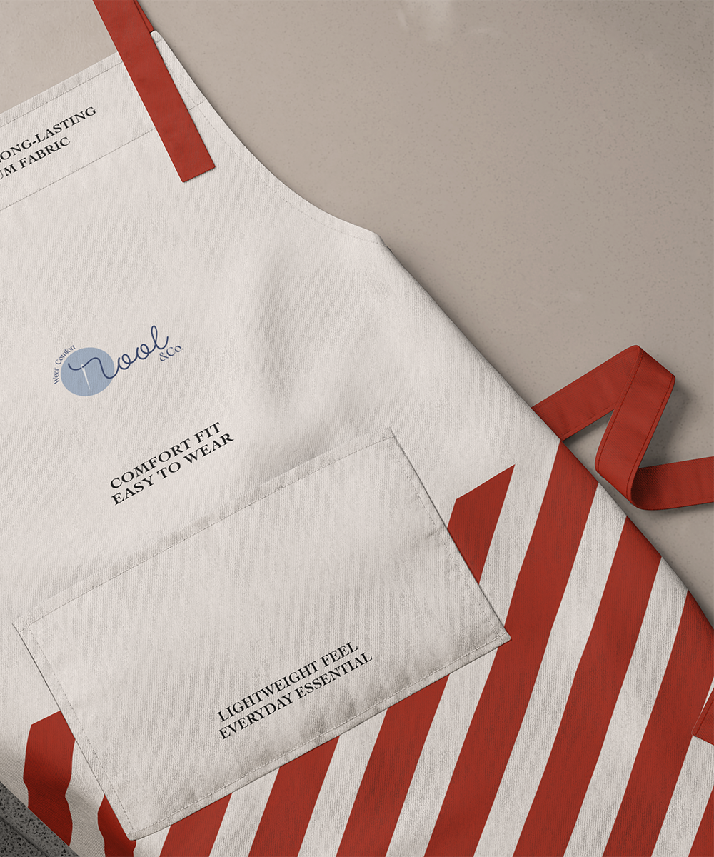 Nool & Co. Cotton Durable Kitchen Apron