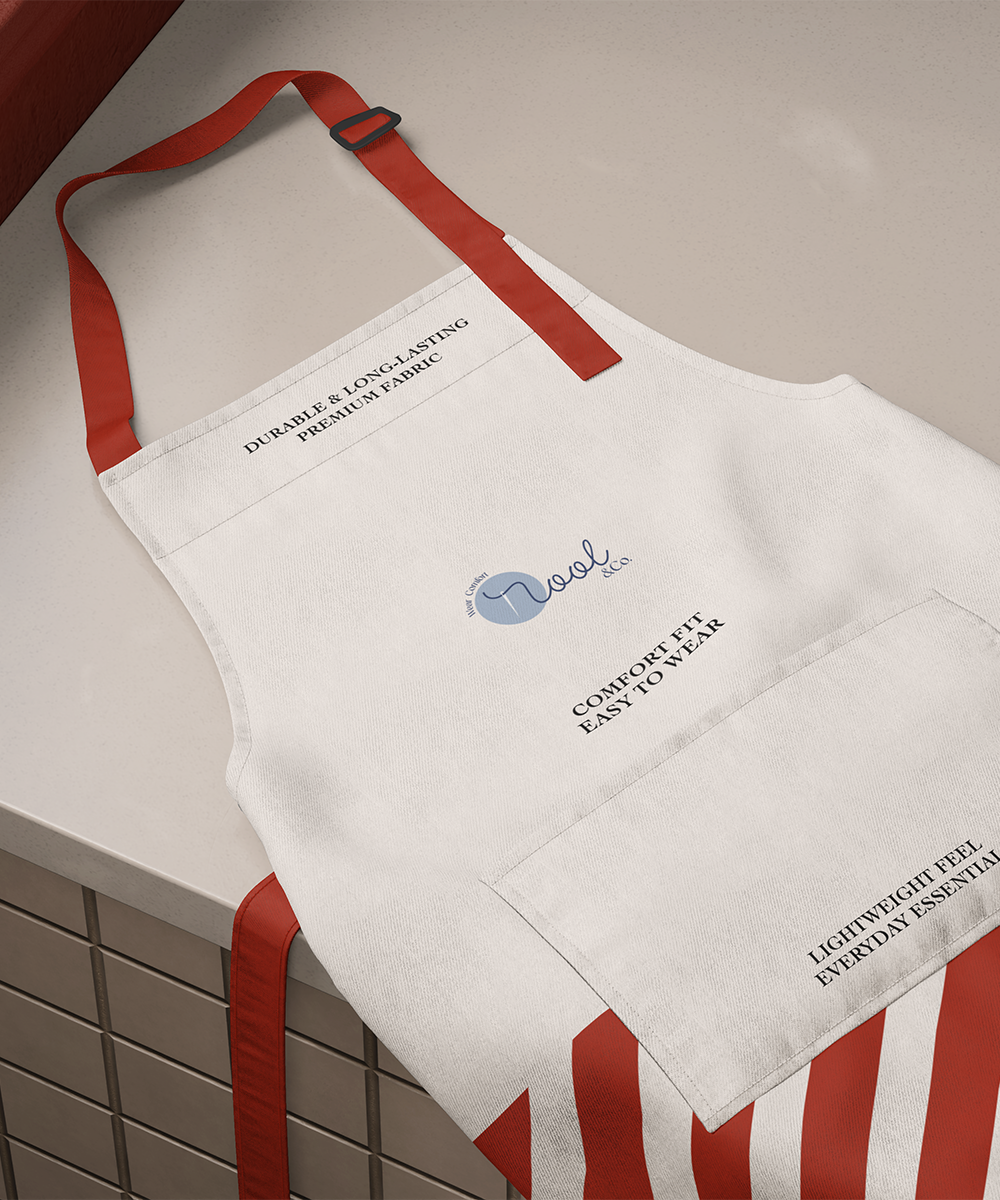 Nool & Co. Cotton Durable Kitchen Apron - Image 2