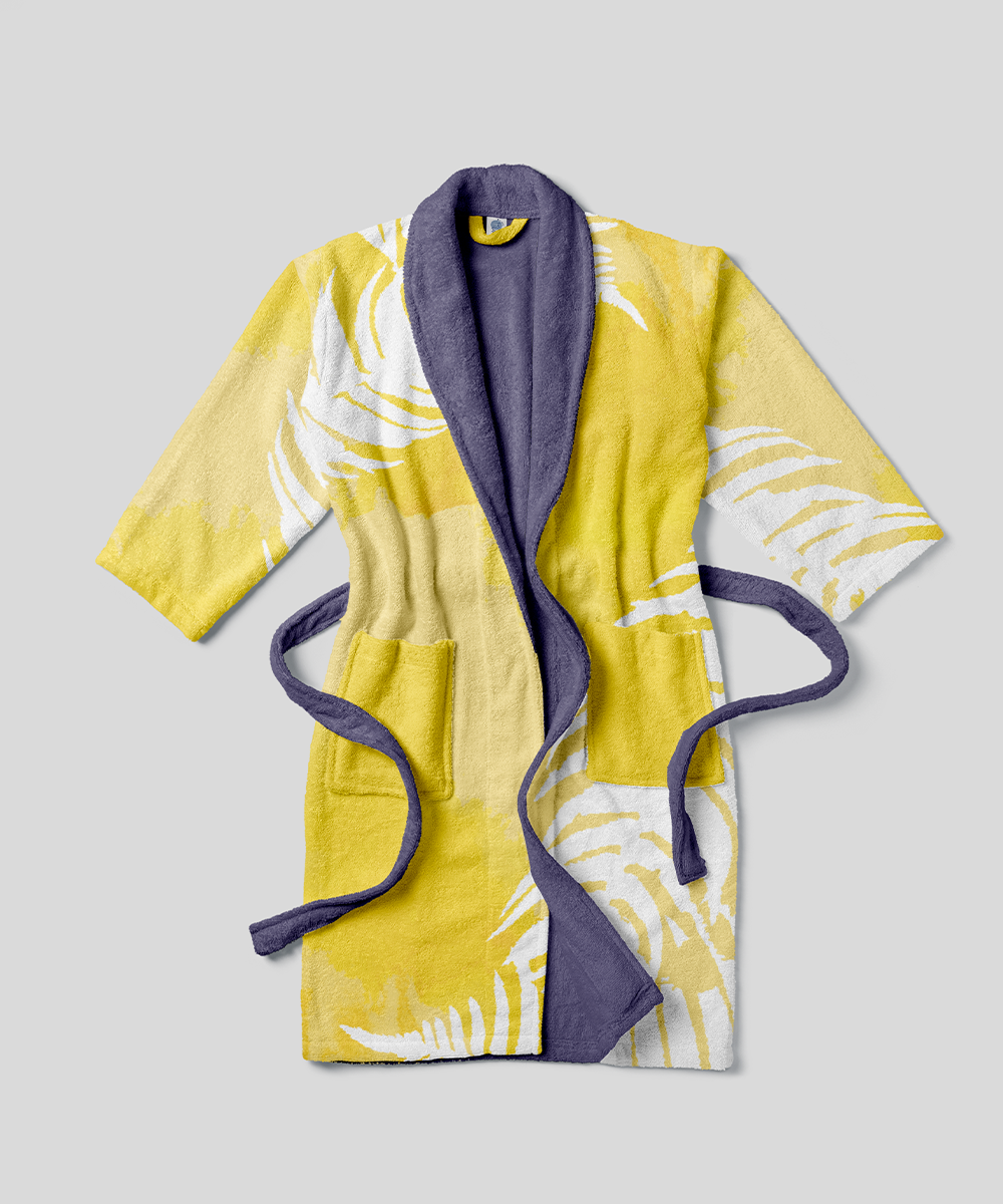 Nool & Co. Everyday Cotton Printed Bathrobe