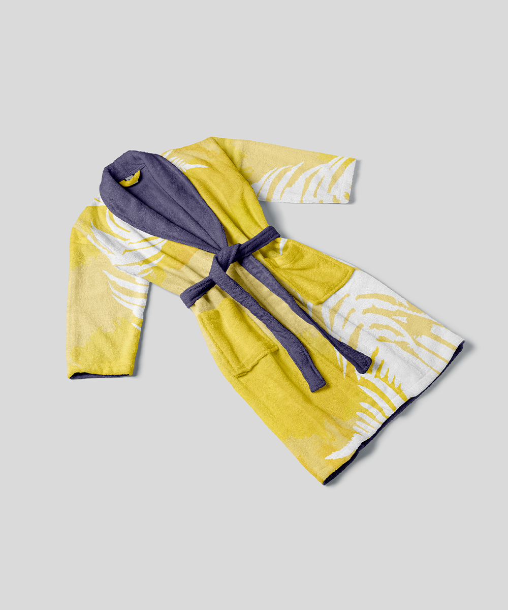 Nool & Co. Everyday Cotton Printed Bathrobe - Image 3