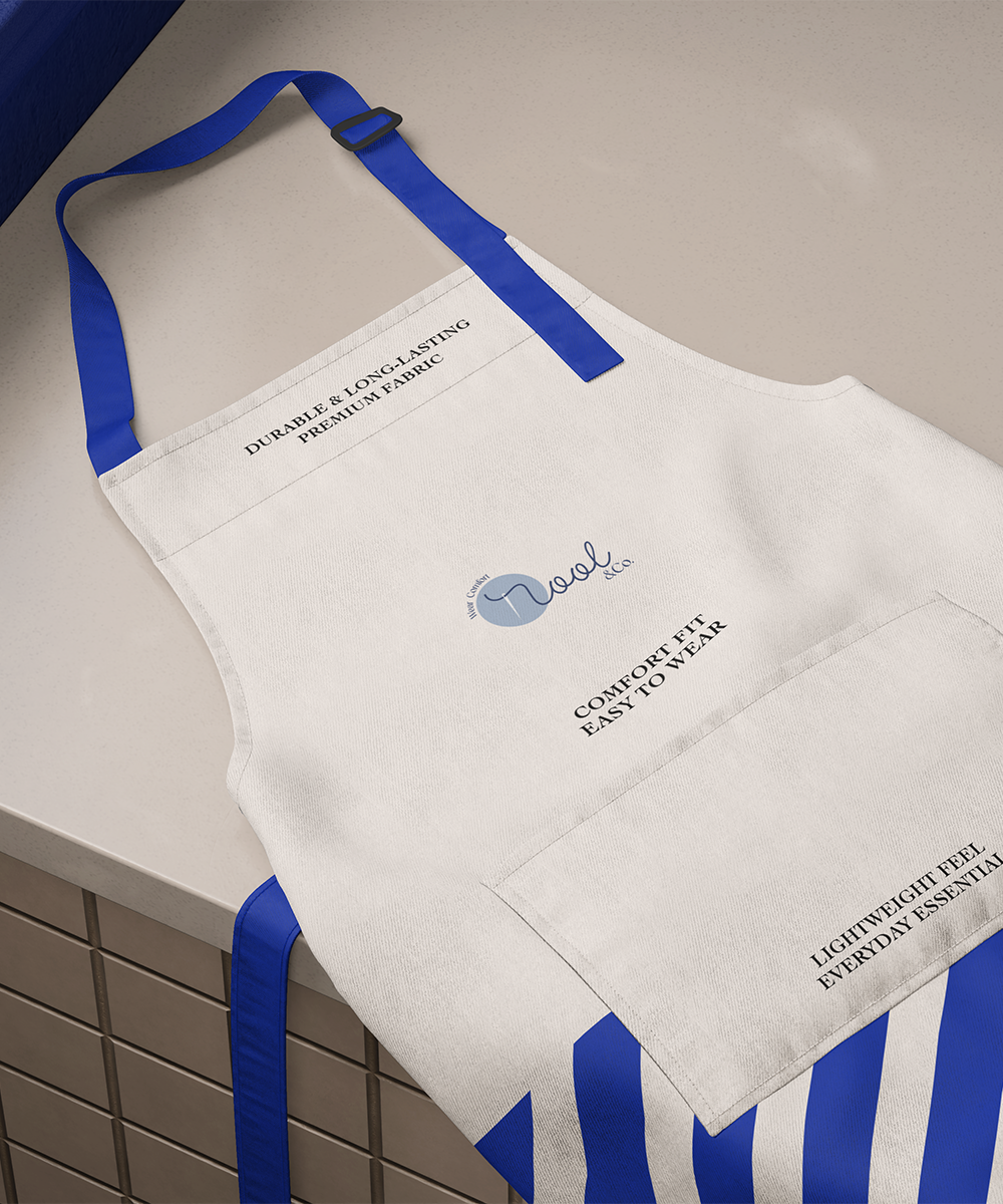 Nool & Co. Cotton Durable Kitchen Apron - Image 3