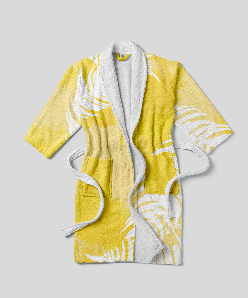 Nool & Co. Everyday Cotton Printed Bathrobe