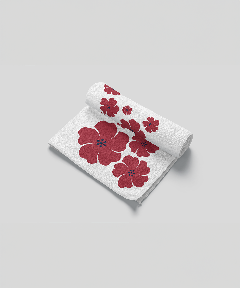 Nool & Co. Soft Printed Everyday Comfort Face Towel - Image 4