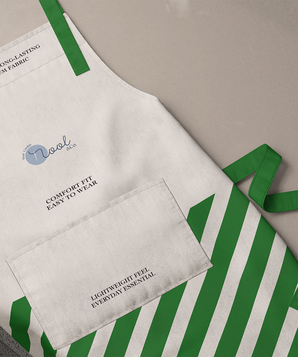 Nool & Co. Cotton Durable Kitchen Apron