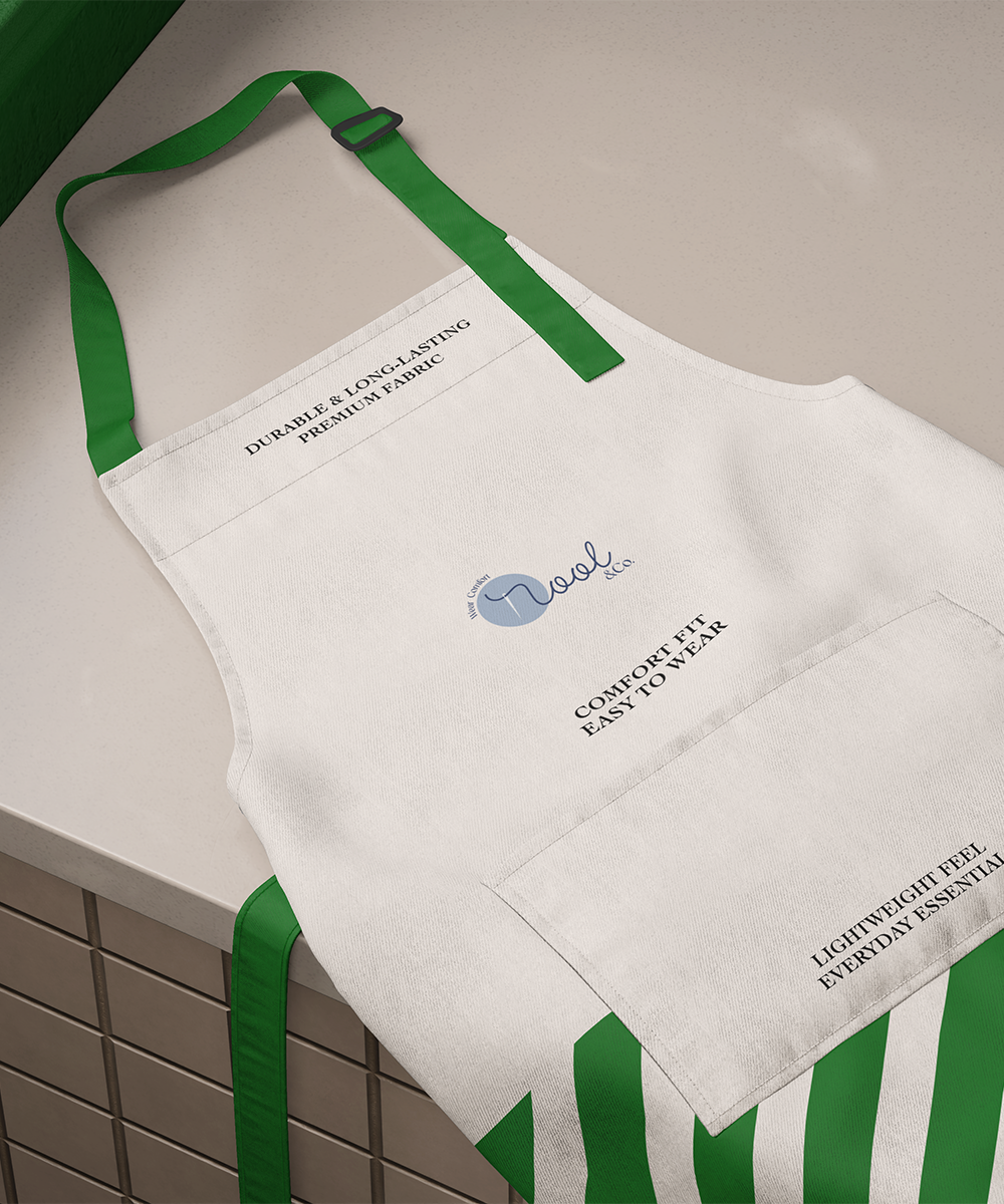 Nool & Co. Cotton Durable Kitchen Apron - Image 3