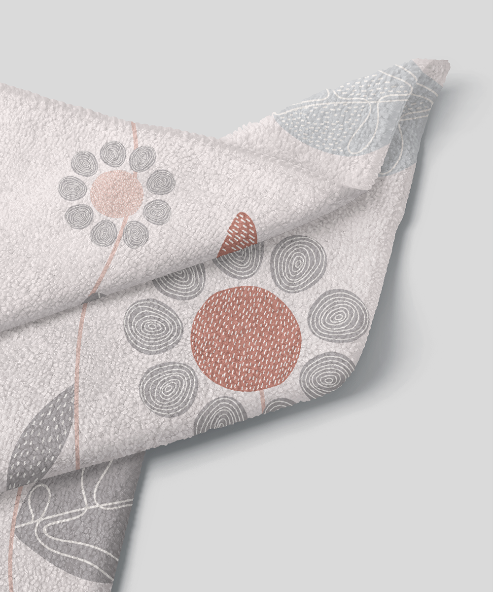 Nool & Co. Soft Printed Everyday Comfort Face Towel - Image 2