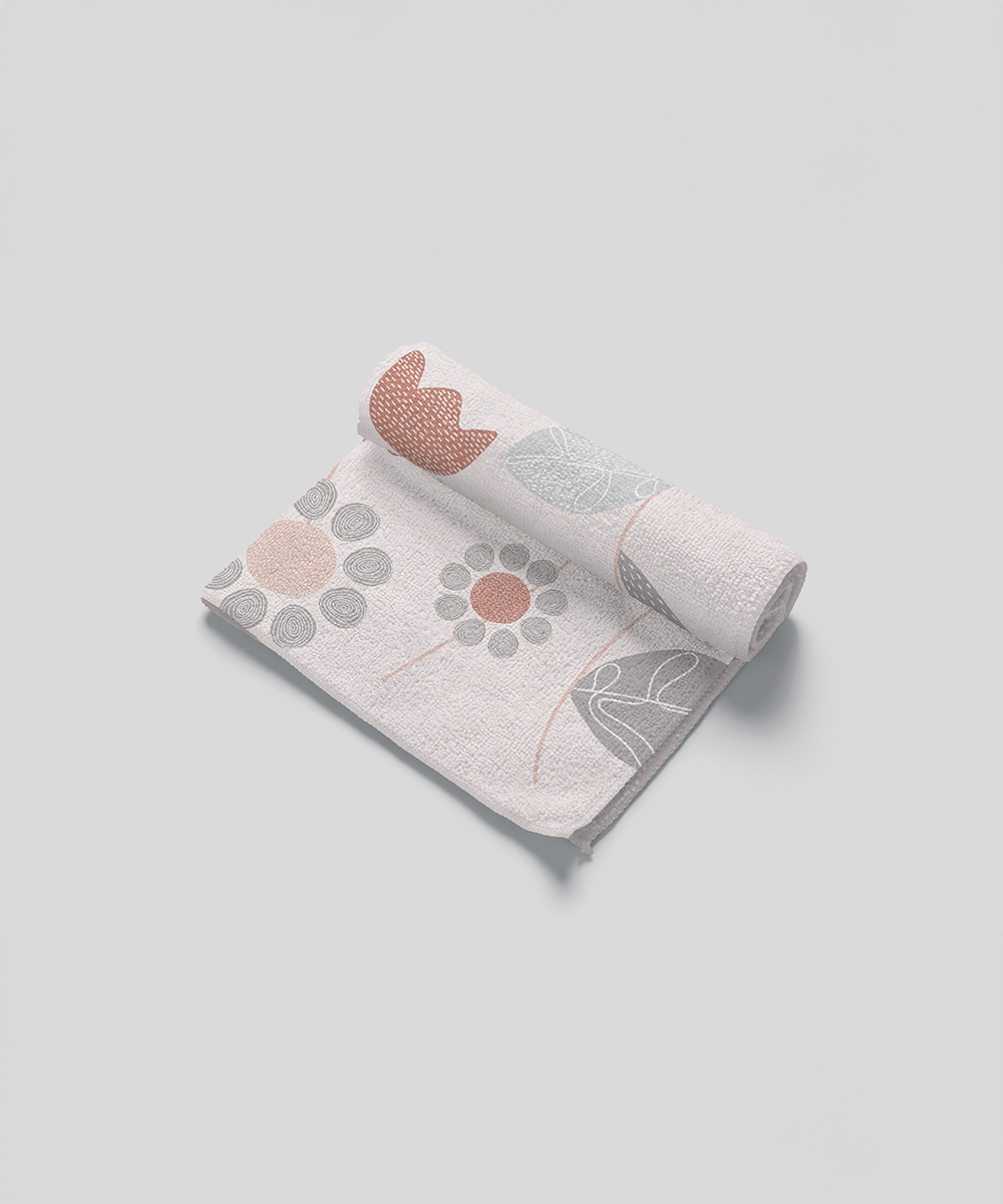 Nool & Co. Soft Printed Everyday Comfort Face Towel - Image 4