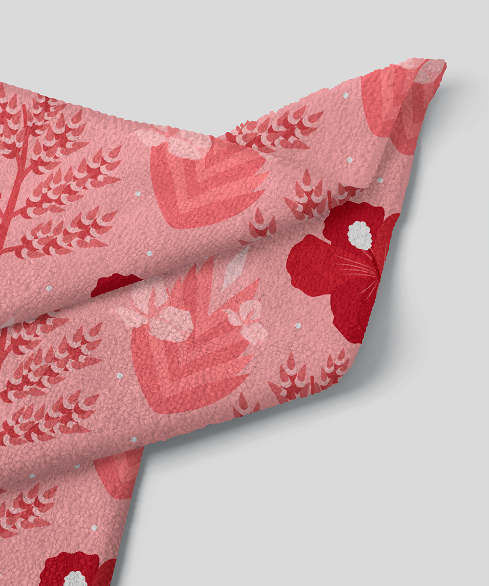 Nool & Co. Soft Printed Everyday Comfort Face Towel - Image 2
